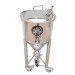 FERMENTADOR CÓNICO DE 30 LT con serpentin 