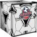 Funky Soccer Ball Football Design Mini Bar Fridge With Handle And Opener - Add Your Name - Model BC46B-SOCCER 