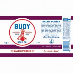Buoy Beer Company Baltic Porter