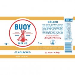 Buoy Beer Company Kölsch