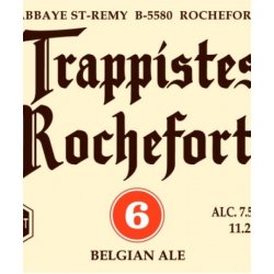 Trappistes Rochefort 6 - Craft Beer Dealer