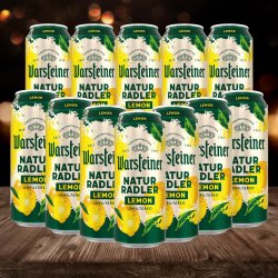 Warsteiner Natur Lemon Radler 500ml Cans (12 pack) - 2.0% ABV - Beerhunter