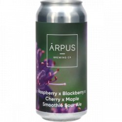 Arpus Raspberry x Blackberry x Cherry x Maple Smoothie Sour Ale - Drankgigant.nl