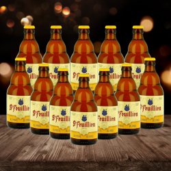 St Feuillien Belgian Blonde Beer 330ml Bottles (12 Pack) - 7.5% ABV - Beerhunter