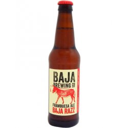 Baja Brewing Razz Fruit Beer 355 ml - La Belga