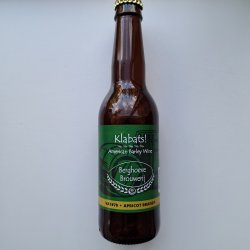 Klabats! BA Apricot Brandy - 330ml - 10% - brouwerij Berghoeve Den Ham - GUN Speciaalbieren