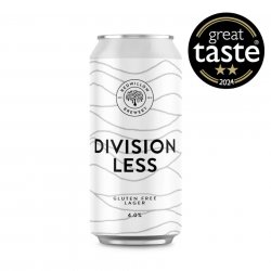 RedWillow, Divisionless, Gluten Free Lager, 4.0%, 440ml - The Epicurean