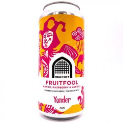 Vault City Brewing x Yonder Brewing - FruitFool – Mango, Raspberry Vanilla - Hop Craft Beers