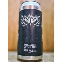 Azvex Brewing - Unreadable Metal Logos - Dexter & Jones