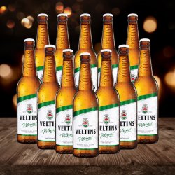 Veltins German Pilsener 330ml Bottles - 4.8% ABV (12 Pack) - Beerhunter