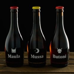 Pack de 6 Cervezas Artesanas Familia Serra: Mussa, Maula y Butoni - La Mejor Naranja