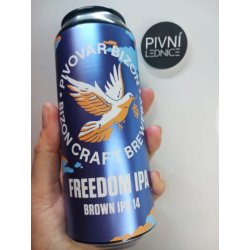 Bizon Freedom IPA 14°6,2% 0,5l - Pivní lednice