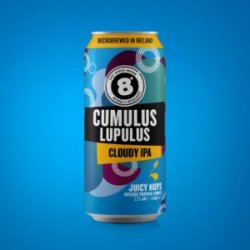 Eight Degrees CAN  Cumulus Lupulus Cloudy IPA (24x440ml) - Eight Degrees Brewing