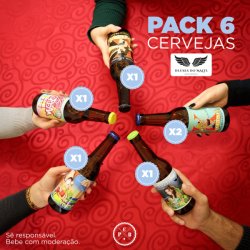 Pack Especial Deuses do Malte - PCB - Portuguese Craft Beer