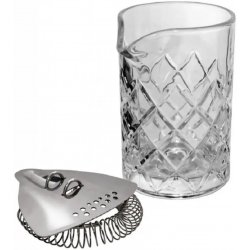 Uberbartools Mixing Glass & Strainer Set  Barrel & Batch - Barrel & Batch