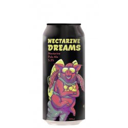 Double Vision Brewing Company Nectarine Dreams Nectarine Pale Ale 440m - Wine Sellers Direct