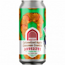 Vault City Brewing Caramelised Apple Cinnamon Crumble Doughnut Vault City Brewing Caramelised Apple Cinnamon Crumble Doughnut