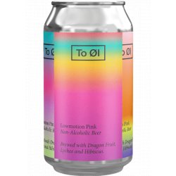 To Øl Lowmotion Pink 330ML - Drink Store