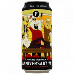 Frontaal – Anniversary 9 Years - Rebel Beer Cans