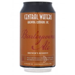 Central Waters Brewing Company 1 Year Aged Brewer’s Reserve Bourbon Barrel Barleywine