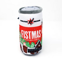 Revolution Plush Toy Can - Fistmas - Revolution Brewing