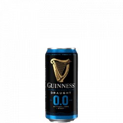 Guinness - Draught 0.0 Stout - Alcoholvrijshop