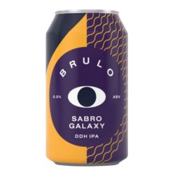 Brulo Sabro Galaxy DDH IPA - The Alcohol Free Drinks Company