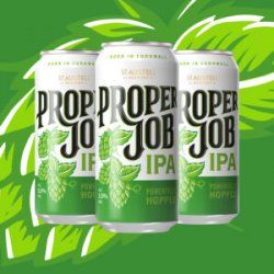 St Austell Brewery Proper Job IPA  24 x 440ml cans - St Austell Brewery