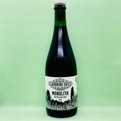 Burning Sky Brewery. Monolith [Vatted Black Beer] - Alpha Bottle Shop & Tap