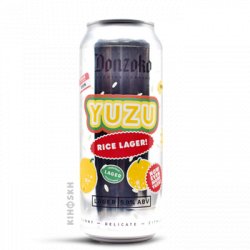 Donzoko Brewing Company Yuzu Rice Lager - Kihoskh