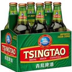 TsingTao Imported Premium Lager 6 pack 12 oz. Bottle - Petite Cellars