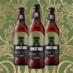 St Austell Brewery Ernest Gold  12x500ml Bottles - St Austell Brewery