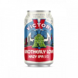 Victory Brotherly Love Hazy IPA 6 pack12 oz cans - Beverages2u