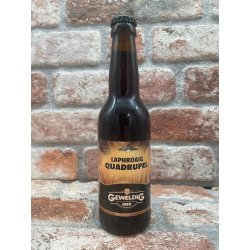 Geweldig Bier Lekker Laphroaig Quadrupel - 33 CL - House of Beers Uden