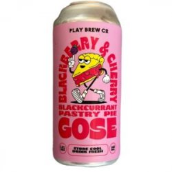 Play Brew Blackberry & Cherry Pastry Pie Gose - The Independent