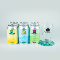 Pack découverte 6 bières Abarratia + 1 verre + 1 sous bock - Edari Drinks