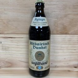 Ayinger Altbairisch Dunkel Unfiltered 500ml RB Best Before 07.04.24 - Kay Gee’s Off Licence