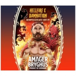 DANIA AMAGER BRYGHUS HELLFIRE & DAMNATION DryHopped Black West Coast IPA - Sklep Impuls