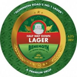 Behemoth Half Way Down Lager - Craftissimo