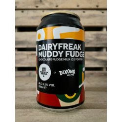 Colab. Dixon  DairyFreak Muddy Fudge Porter 5,2% - Zombier