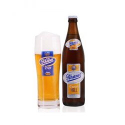 Rhaner Export Hell - 9 Flaschen - Biertraum