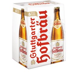 Stuttgarter Hofbräu Pilsener 6x0,5 l - Getränke Volz