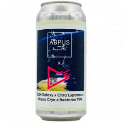 Ārpus Brewing Co. X Funky Fluid  QDH Galaxy x Citra Lupomax x Mosaic Cryo x Nectaron TIPA - Rebel Beer Cans