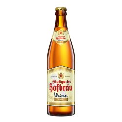 Stuttgarter Hofbräu Weizen Hefe Hell 20x0,5l - Getränke Volz