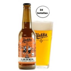 Cervezas Yakka Lager Yakka 24x33 - MilCervezas