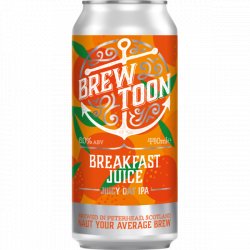 Brew Toon Breakfast Juice - Juicy Oat IPA - Fountainhall Wines