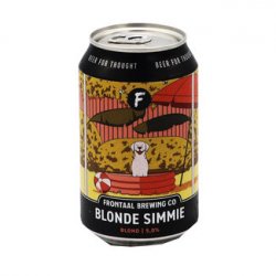 Frontaal Brewing Co. - Blonde Simmie - Bierloods22