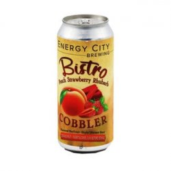 Energy City Brewing Bistro Peach Strawberry Rhubarb Cobbler