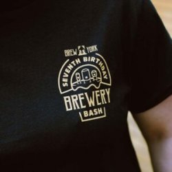 Brew York Seventh Birthday Branded T-shirt - Brew York