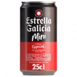 Mini ESTRELLA GALICIA 25cl. - Your Spanish Corner